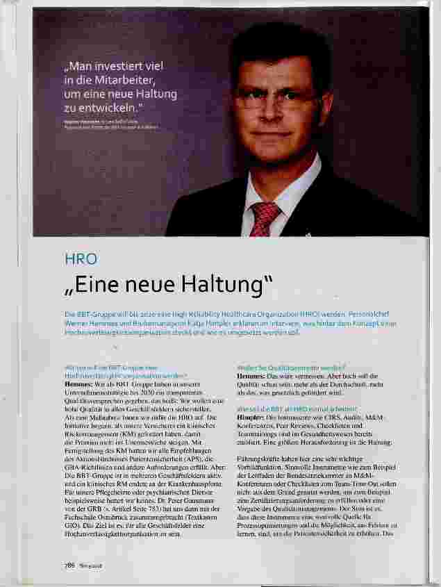 Vorschauseite 1: Eine neue Haltung