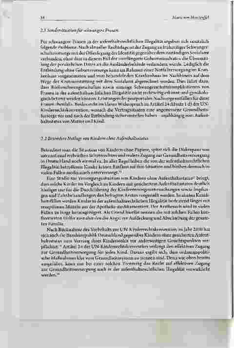 Vorschauseite 6: Papierlos und unterversorgt Die notwendige Verbesserung der Gesundheitsversorgung von Menschen ohne Papiere in Deutschland
