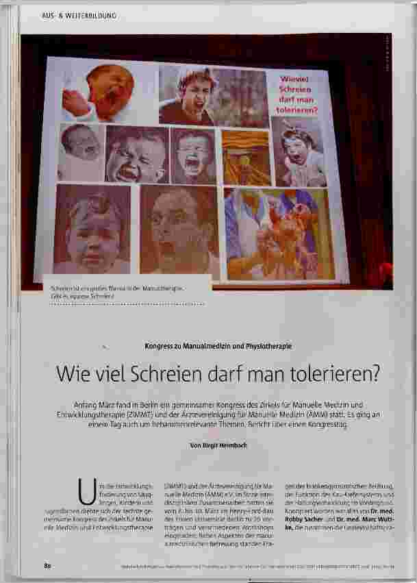 Vorschauseite 1: Wie viel Schreien darf man tolerieren?