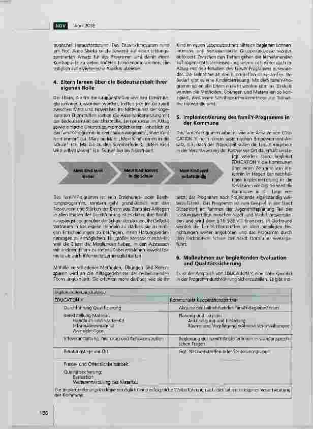 Vorschauseite 3: Die Rolle der Eltern als Erfolgsfaktor eines guten Übergangsmanagements