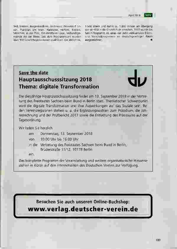 Vorschauseite 6: Die Rolle der Eltern als Erfolgsfaktor eines guten Übergangsmanagements