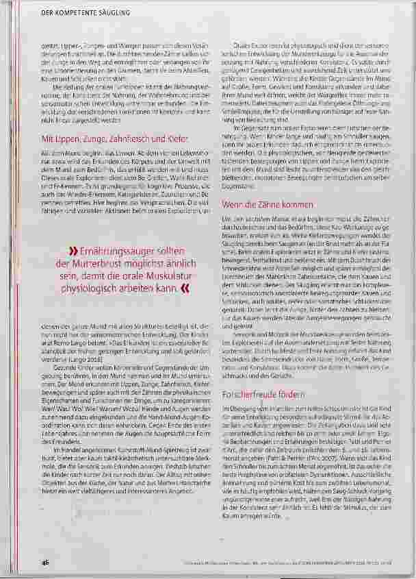 Vorschauseite 3: Mit dem Mund lernen
