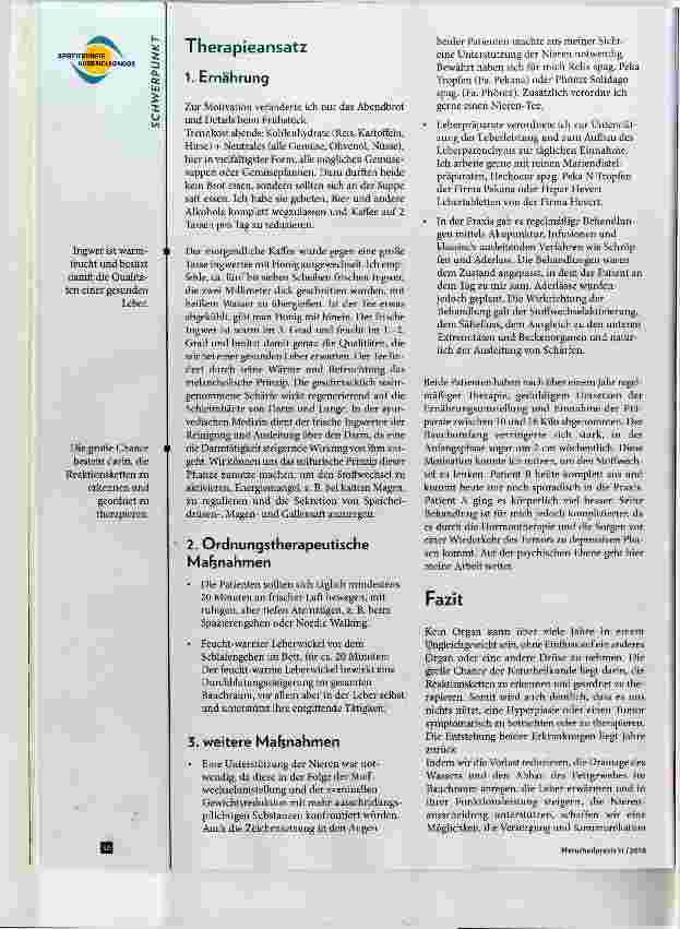 Vorschauseite 4: Chronische Leberstörungen und die Prostata