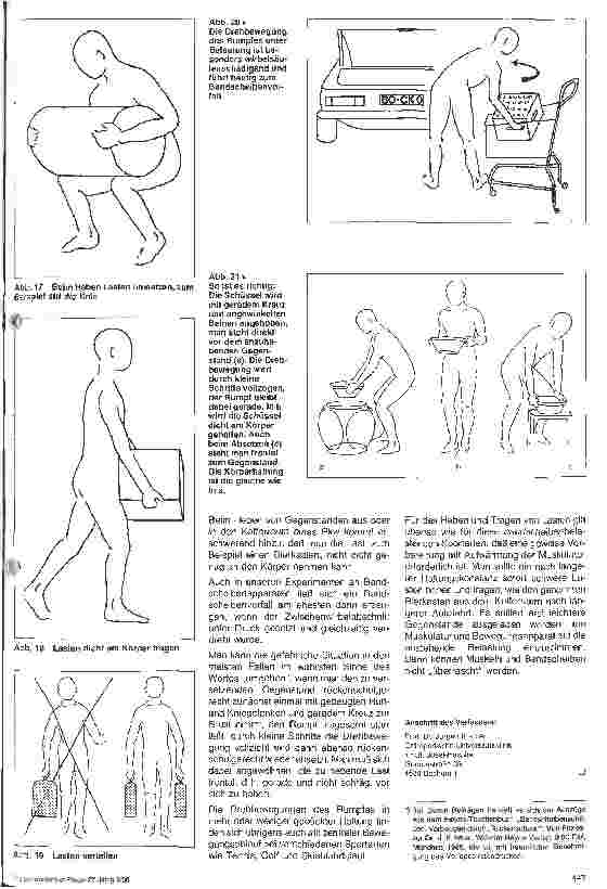 Vorschauseite 2: Die Rückenschule - Richtig sitzen, stehen, bücken, heben 5. Teil (Schluß): Bücken und heben
