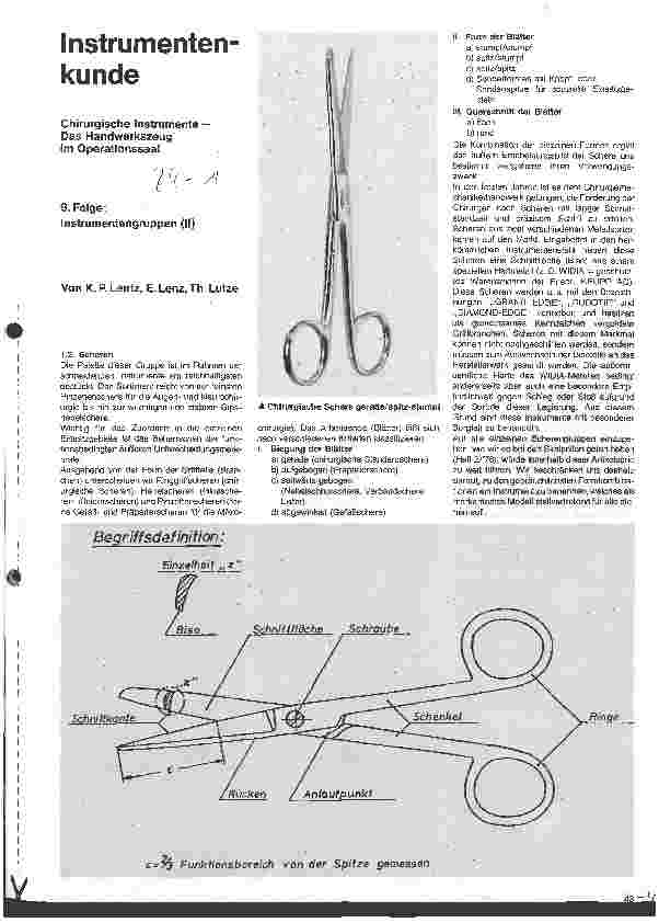 Vorschauseite 1: Instrumentenkunde 9. Folge: Instrumentengruppen (II)