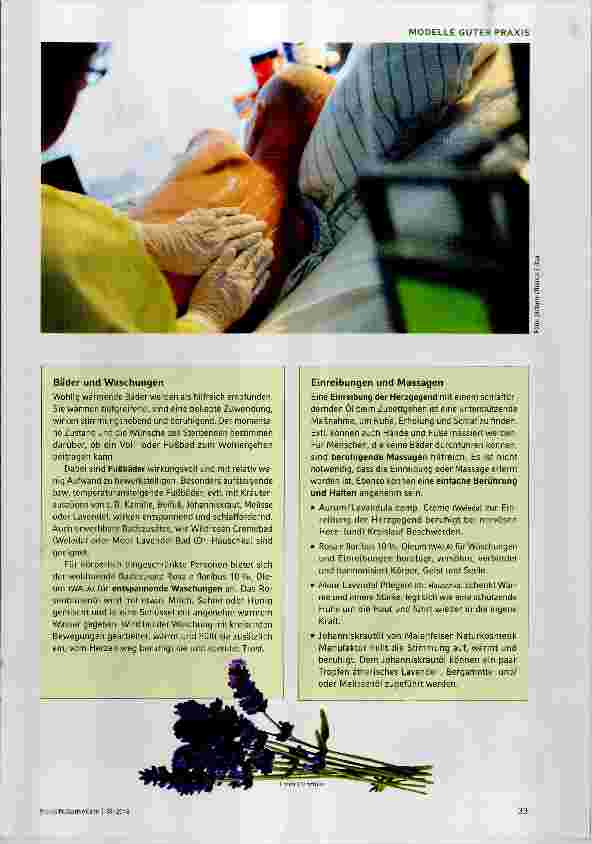 Vorschauseite 2: Pflanzen, die Dir sanft die Hand geben