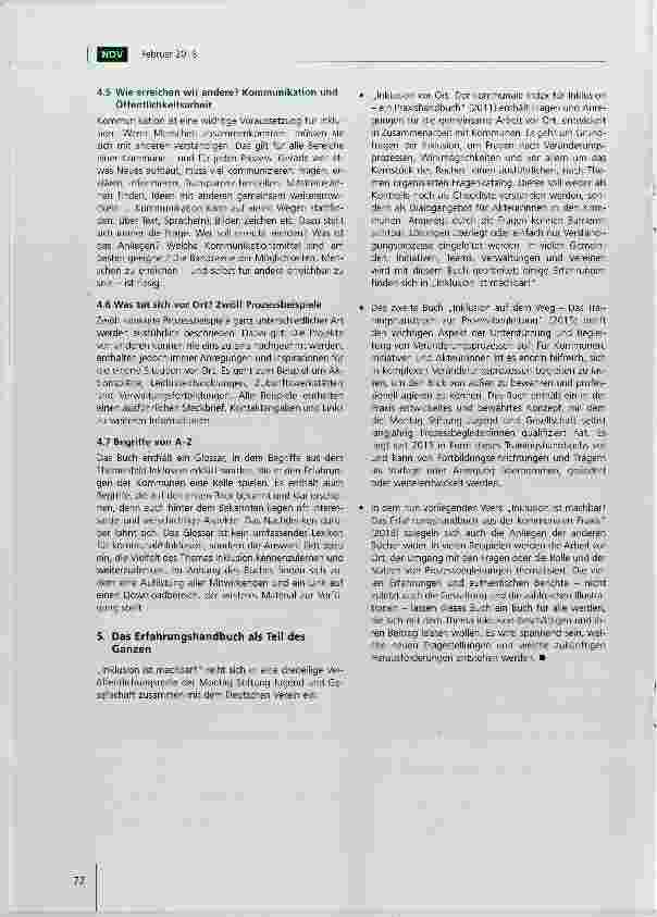 Vorschauseite 4: Inklusion ist machbar!