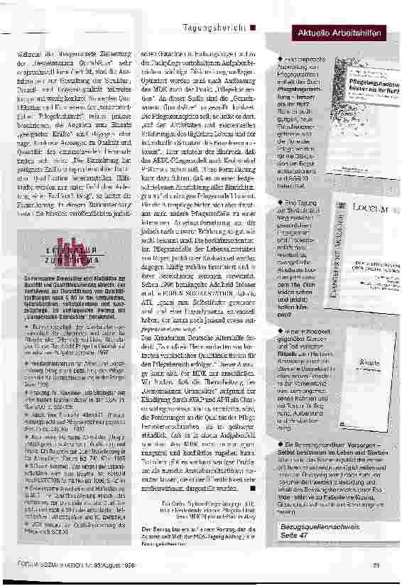 Vorschauseite 4: Mehr als eine Qualitätskontrolle Beratungsorientierter Prüfansatz des MDK