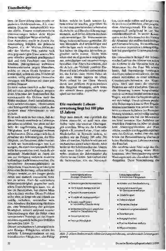 Vorschauseite 2: Grundlagen zum Verständnis des Alterns