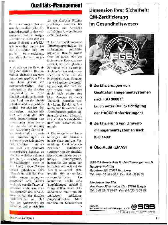 Vorschauseite 4: Medizinische und administrative abteilungsinterne Leitlinien als Grundlage eines Qualitätsmanagementsystems