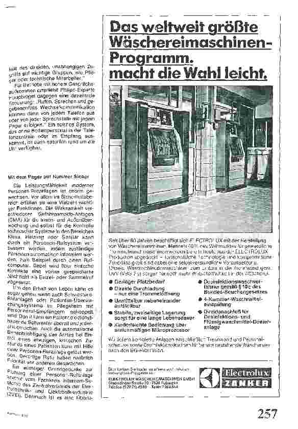 Vorschauseite 4: Personal-Rufanlagen- Erleichterung fürs Personal
