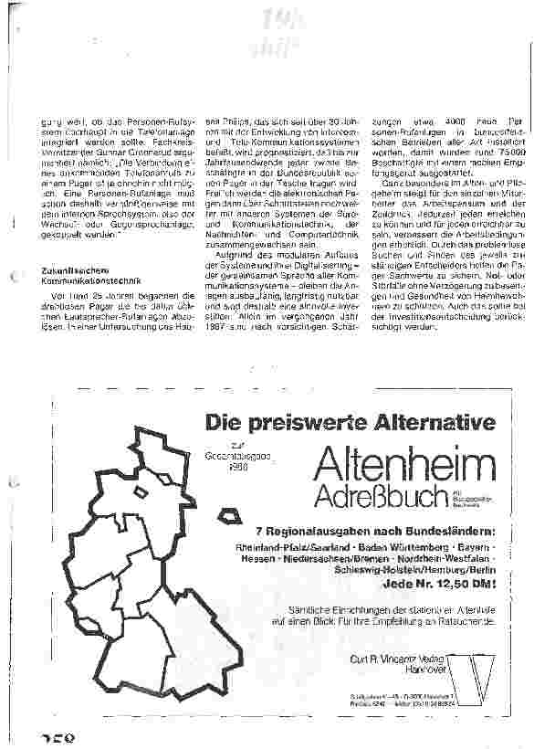 Vorschauseite 5: Personal-Rufanlagen- Erleichterung fürs Personal