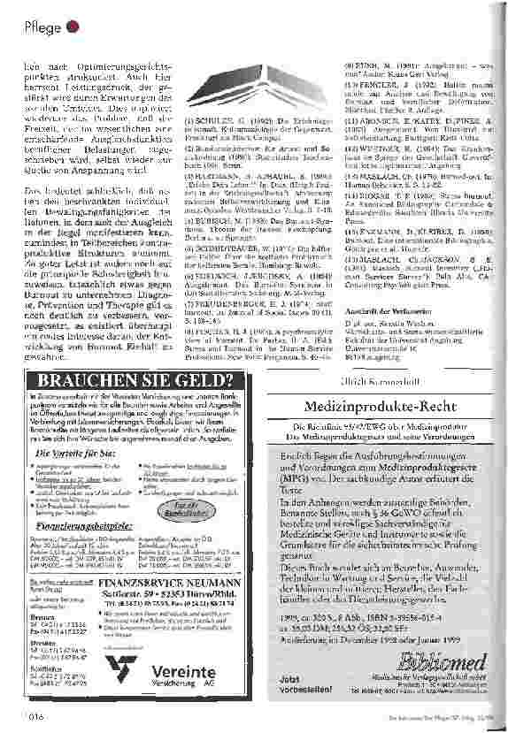 Vorschauseite 5: -Gedanken zu Burnout und zur Fähigkeit des Freizeitausgleichs-