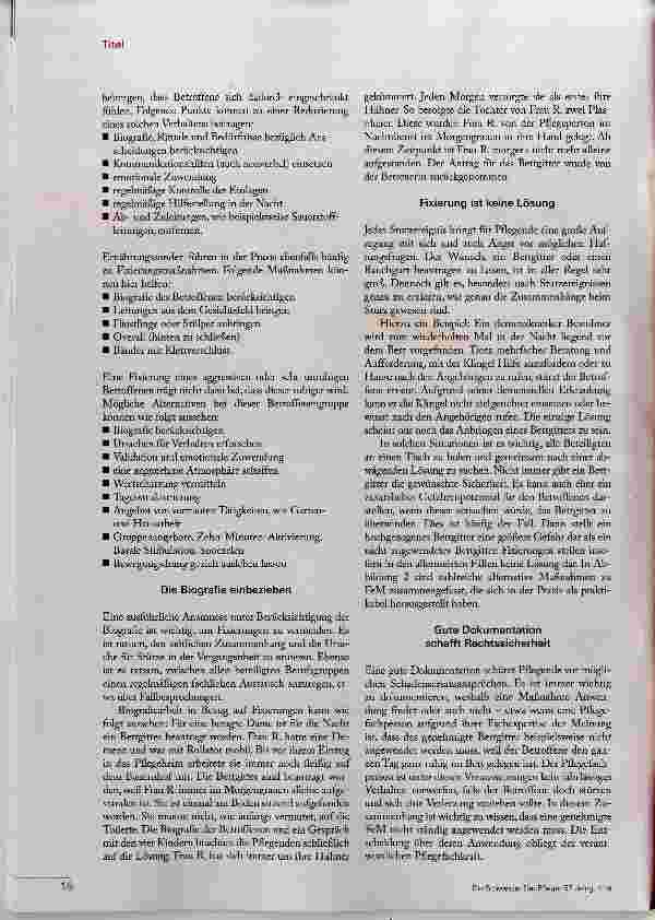 Vorschauseite 2: Mehr Freiheit zulassen