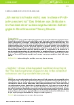 Vorschauseite 1: „Ich weiß bis heute nicht, was in diesem Frühjahr passiert ist. “ Das Erleben von Zeitlücken im Kontext einer substanzgebundenen Abhängigkeit: Eine Grounded Theory Studie