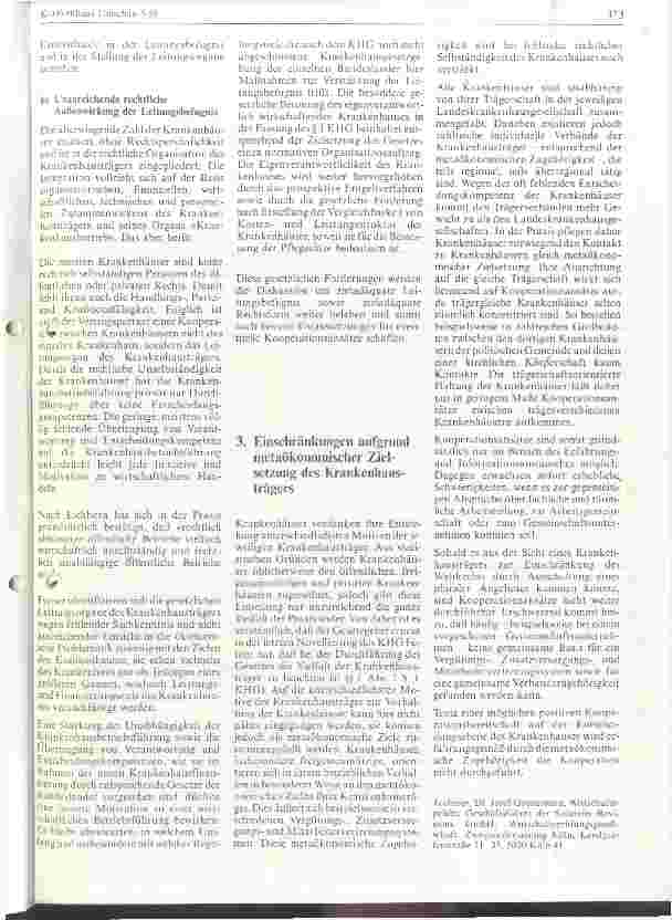 Vorschauseite 3: Hemmnisse zwischenbetrieblicher Kooperation zwischen Krankenhäusern