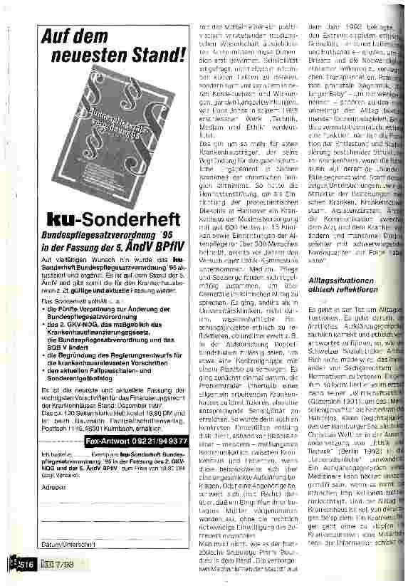 Vorschauseite 2: Entscheidungen bewußter fällen und klarer begründen Zur Arbeit an einem Ethik-Kodex eines Krankenhauses