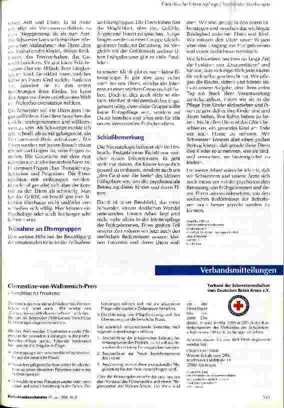 Vorschauseite 5: Frühgeborene und deren Eltern Integration der Eltern in die Neugeborenen-Intensivpflegestation