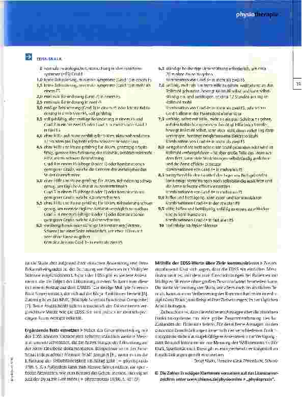 Vorschauseite 2: Multiple Sklerose-Schweregrad bestimmen