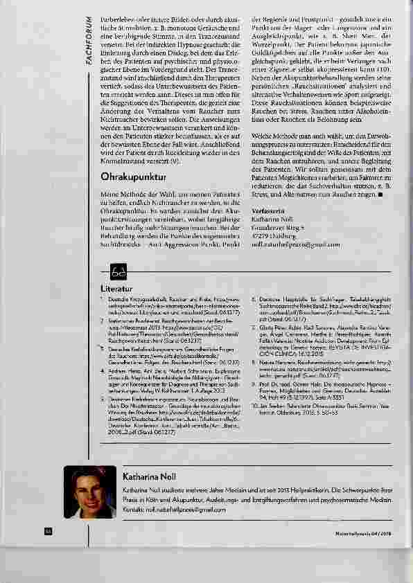 Vorschauseite 5: Raucherentwöhnung