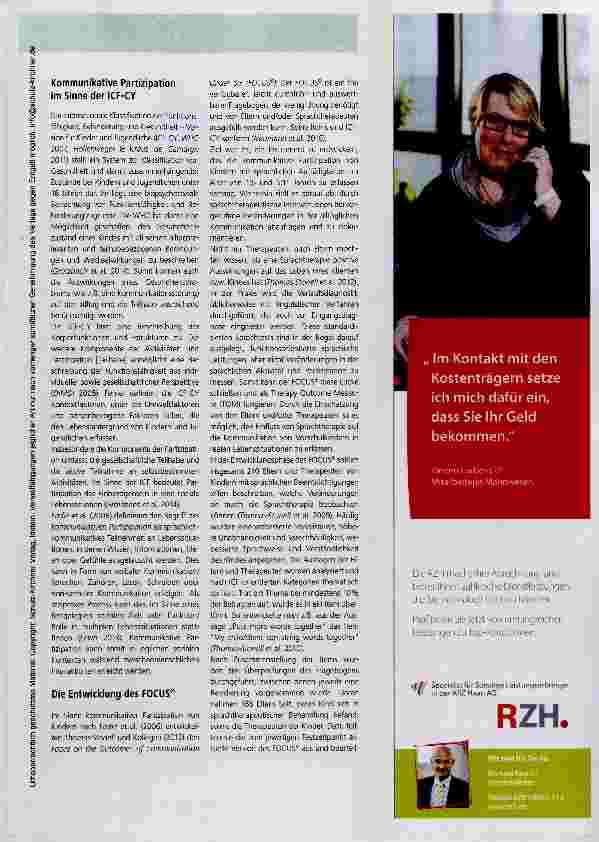 Vorschauseite 2: Fokus auf den Erfolg der Kommunikation für Kinder unter 6 Jahren (FOCUS®-G)