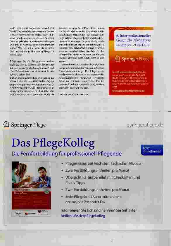 Vorschauseite 2: Das Alter ist eine Chance