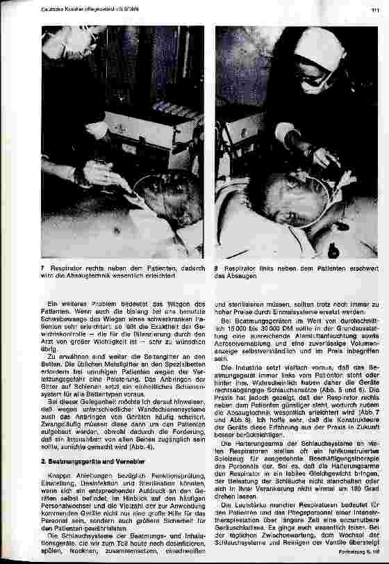 Vorschauseite 3: Wünsche aus dem Krankenpflegebereich an die Technik