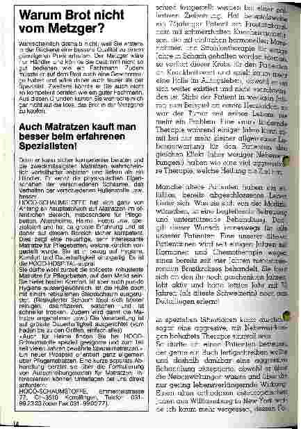 Vorschauseite 4: Krebskrankheiten im Alter Deutliche Zunahme