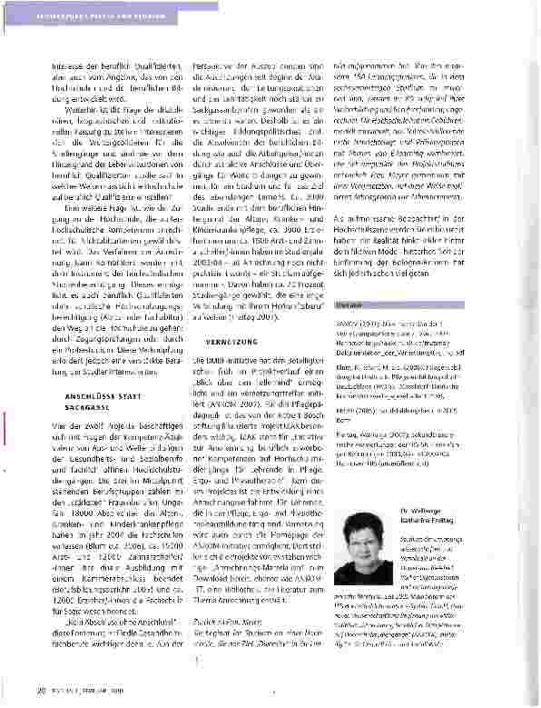 Vorschauseite 3: GLEICHE CHANCE FÜR ALLE
