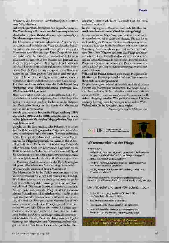 Vorschauseite 4: Es muss gehandelt werden und zwar jetzt!