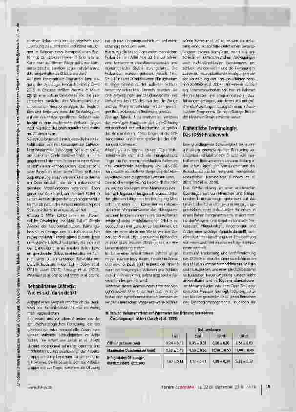 Vorschauseite 2: Rehabilitative Diätetik