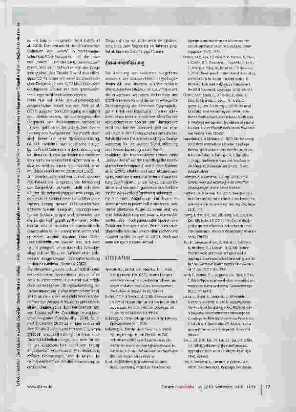 Vorschauseite 4: Rehabilitative Diätetik