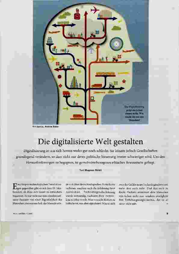 Vorschauseite 1: Die digitalisierte Welt gestalten