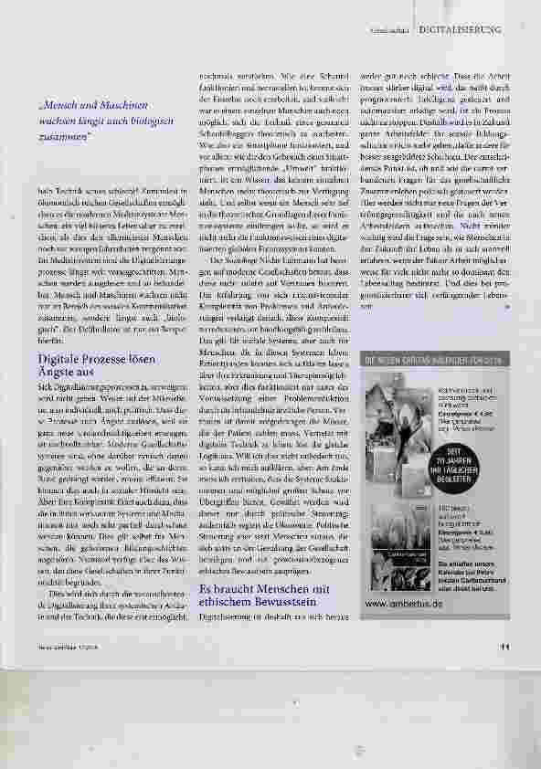 Vorschauseite 3: Die digitalisierte Welt gestalten