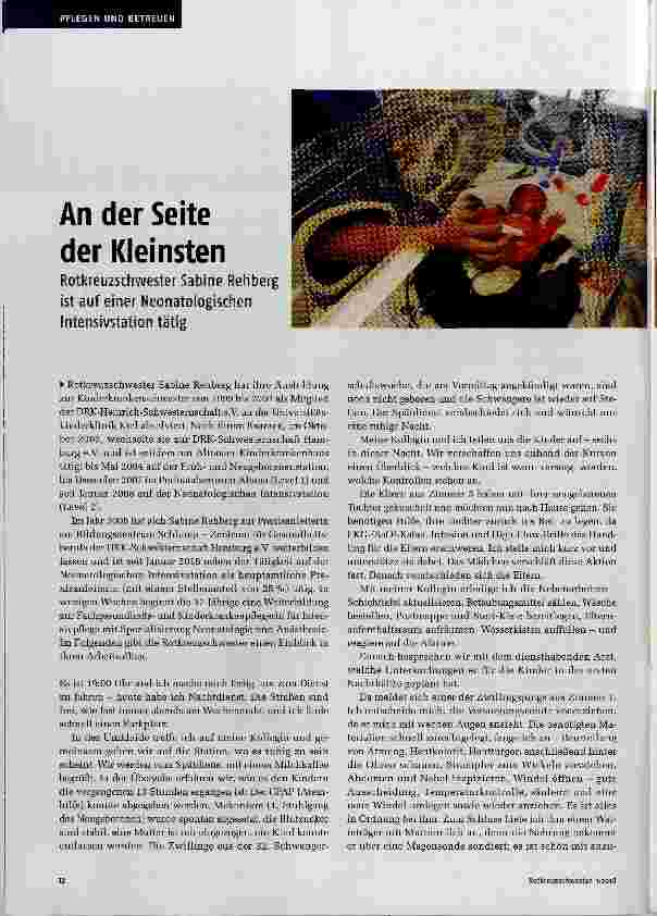Vorschauseite 1: An der Seite der Kleinsten