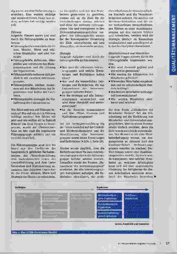 Vorschauseite 2: Gemeinsam zur Exzellenz