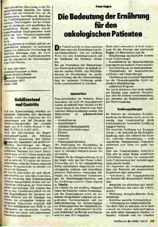 Vorschauseite 3: Vorbereitung der Patienten auf die röntgenologische Dünndarmuntersuchung