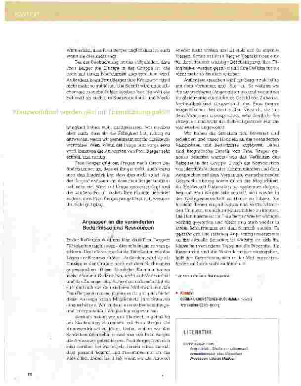 Vorschauseite 3: Vertrautheit ermöglichen