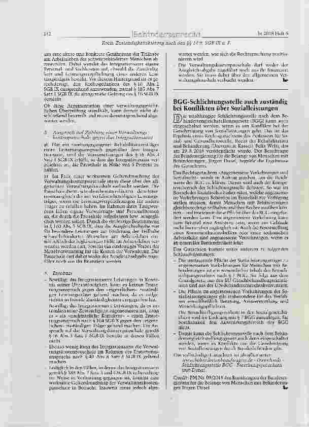 Vorschauseite 6: Zuständigkeitsklärung nach den §§ 14 ff. SGB IX n. E