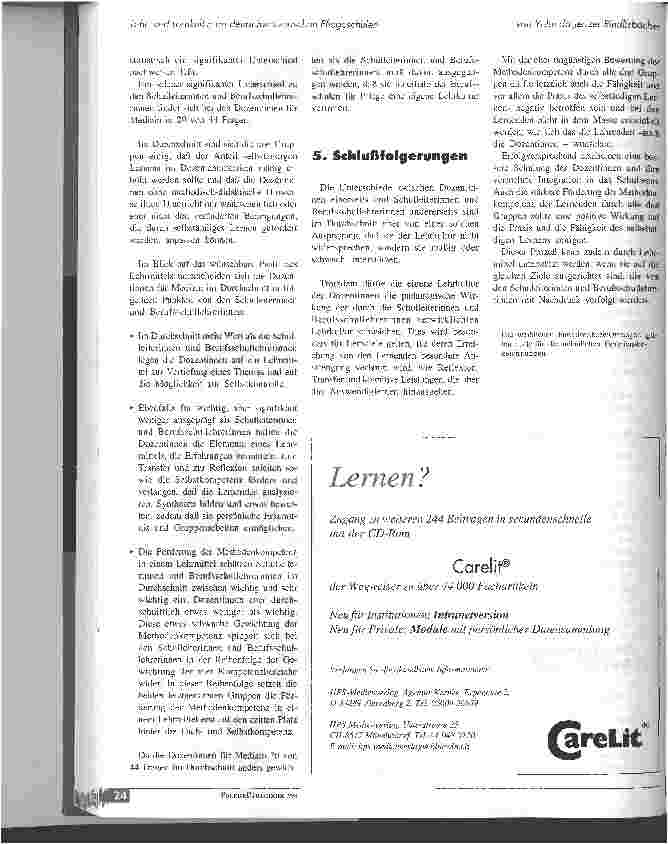Vorschauseite 6: Lehrund Lernkultur an deutschschweizerischen Pflegeschulen