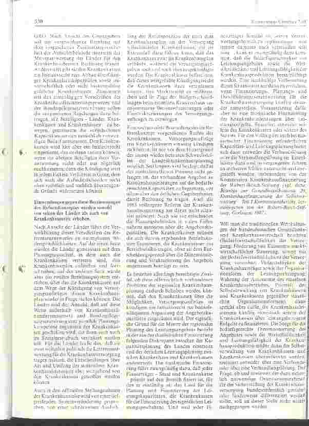 Vorschauseite 5: Gesundheitsökonomische Bewertung der Strukturreform im Gesundheitswesen // Was haben die Krankenhäuser von dem Gesundheitsrefomgesetz zu erwarten
