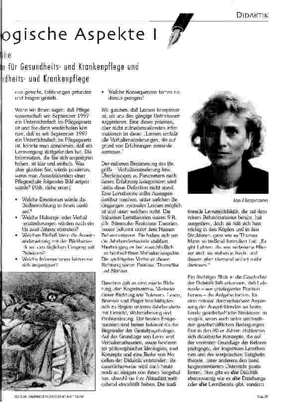 Vorschauseite 2: Lernpsychologische Aspekte