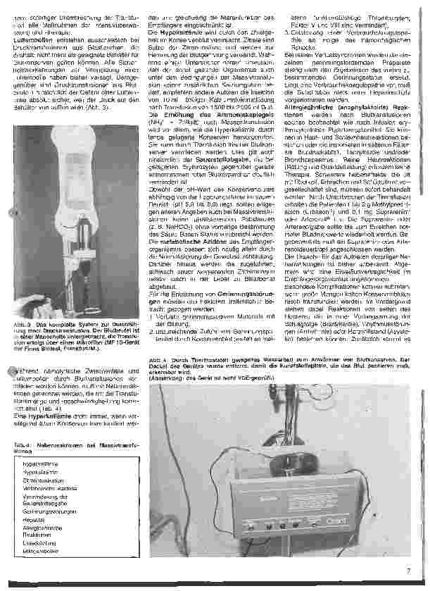 Vorschauseite 3: Massentransfusionen