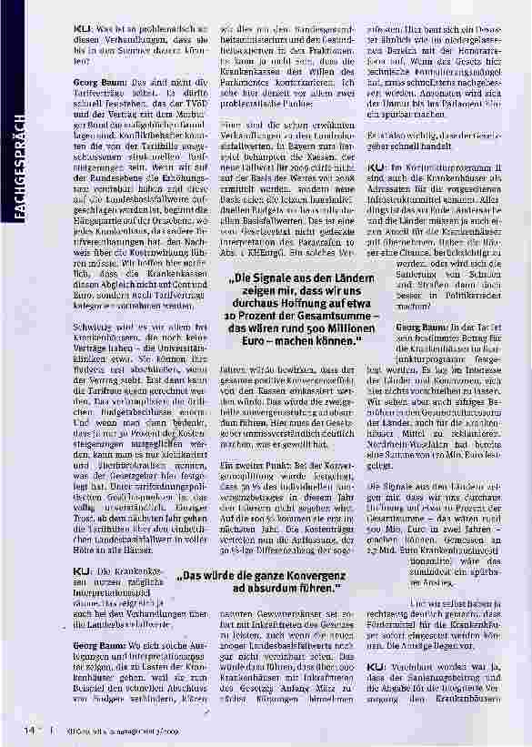 Vorschauseite 2: Was genau meint die Politik?