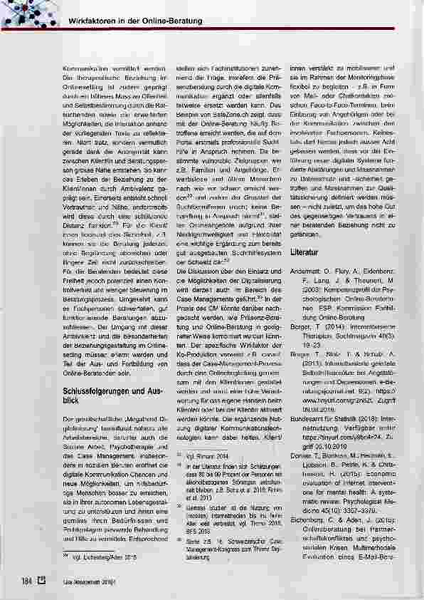 Vorschauseite 5: Wirkfaktoren in der Online-Beratung am Beispiel des Portals SafeZone.ch