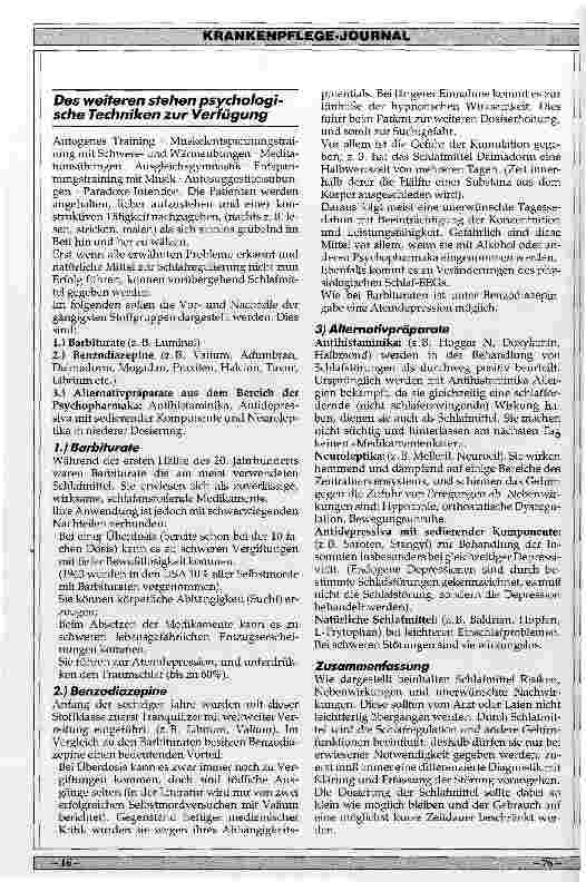 Vorschauseite 4: Pflegerische und psychologische Aspekte im Umgang mit schlafgestörten Patienten