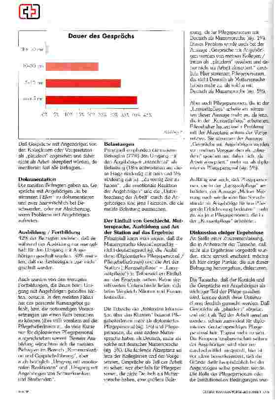 Vorschauseite 3: Die Arbeit mit Angehörigen als Teil der Pflege-Erhebung eines IST-Zustands