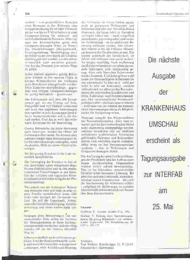 Vorschauseite 4: Die Auflösung von Großeinrichtungen für geistig Behinderte und geistig Kranke in Schweden