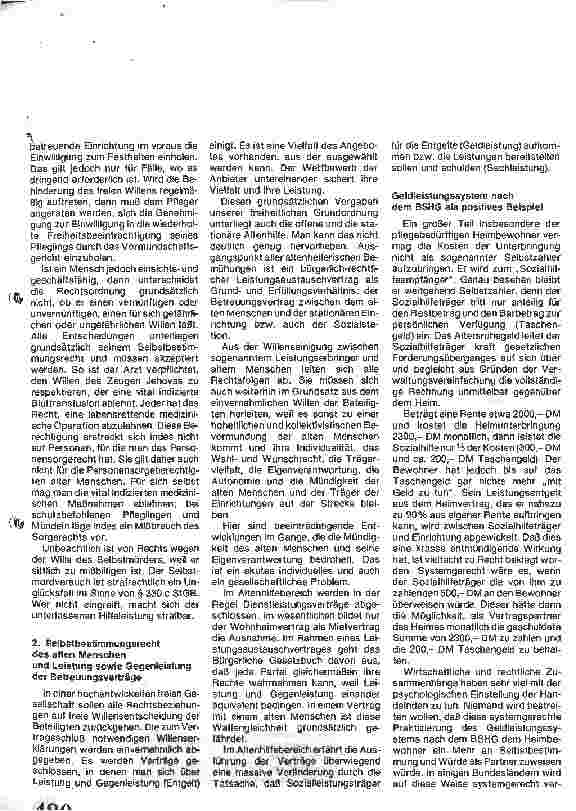 Vorschauseite 3: Aktuelle rechtliche Grundsatzfragen aus der Altenhilfe