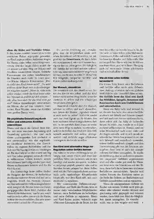 Vorschauseite 2: Abstillen wie kann ich mein Kind achtsam begleiten?